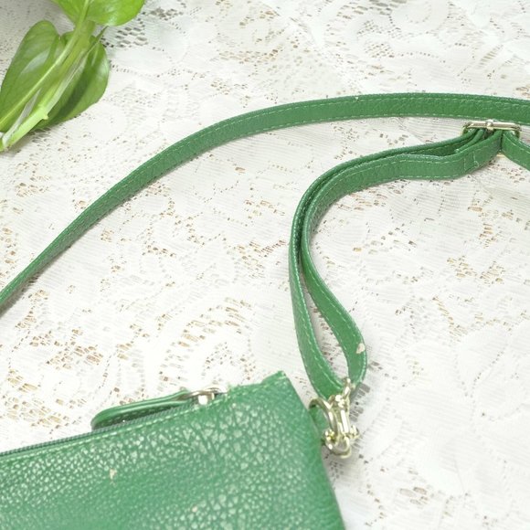 Green & Gold Steve Madden Mini Crossbody Purse - Picture 4 of 14